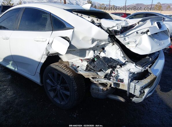 JHMFC1F39KX001553 2019 HONDA CIVIC White Դիմացի տեսք