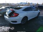 2019 Honda Civic Ex White vin: JHMFC1F39KX001553 2019 Honda Civic Ex White vin: JHMFC1F39KX001553