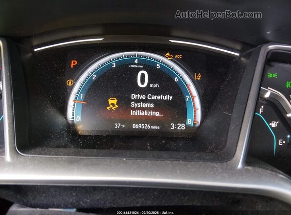 JHMFC1F39KX001553 2019 HONDA CIVIC White 