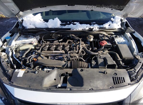 JHMFC1F39KX001553 2019 HONDA CIVIC White Հետևի տեսք