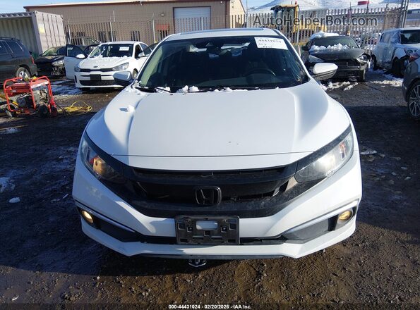 JHMFC1F39KX001553 2019 HONDA CIVIC White Սարքավորումների վահանակի տեսք