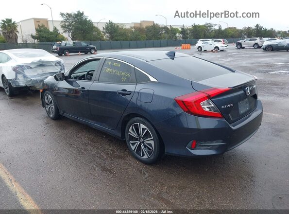 JHMFC1F3XJX030347 2018 HONDA CIVIC Синий Задняя левая четверть