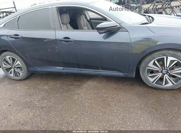 JHMFC1F3XJX030347 2018 HONDA CIVIC Синий Вид спереди