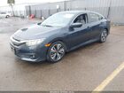 2018 Honda Civic Ex-t Синий vin: JHMFC1F3XJX030347