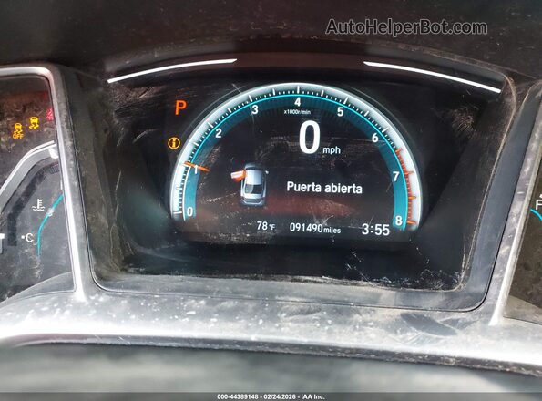 JHMFC1F3XJX030347 2018 HONDA CIVIC Синий 