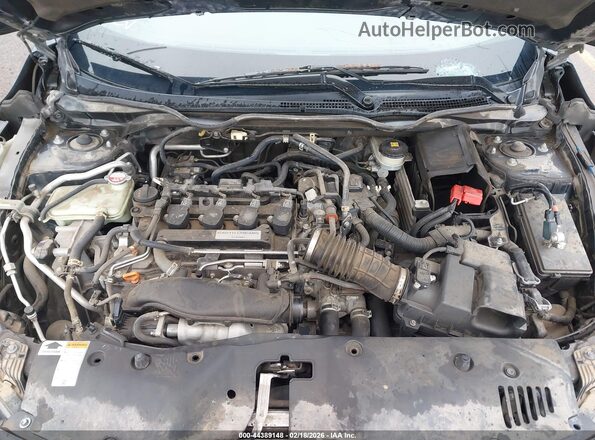 JHMFC1F3XJX030347 2018 HONDA CIVIC Синий Вид сзади
