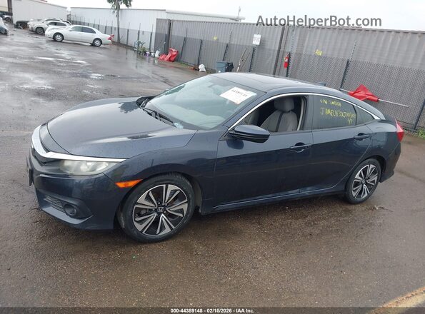 JHMFC1F3XJX030347 2018 HONDA CIVIC Синий Панорамный вид салона 360°