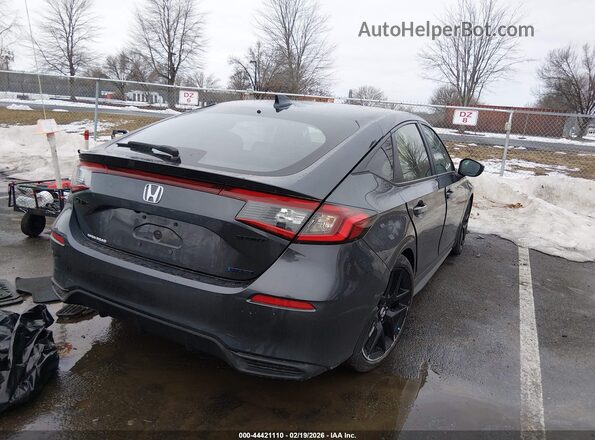 JHMFL4H81TX001817 2026 HONDA CIVIC HYBRID Серый Задняя правая четверть