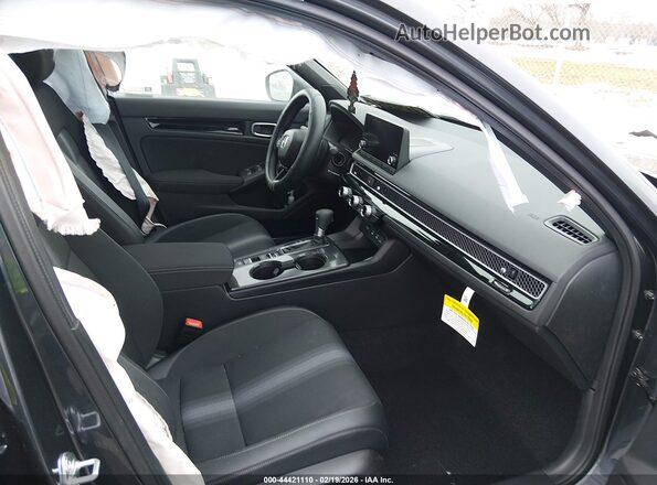 JHMFL4H81TX001817 2026 HONDA CIVIC HYBRID Серый Вид салона спереди