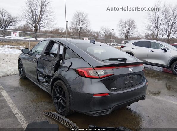 JHMFL4H81TX001817 2026 HONDA CIVIC HYBRID Серый Задняя левая четверть