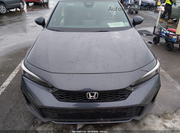 JHMFL4H81TX001817 2026 HONDA CIVIC HYBRID Серый Вид панели приборов