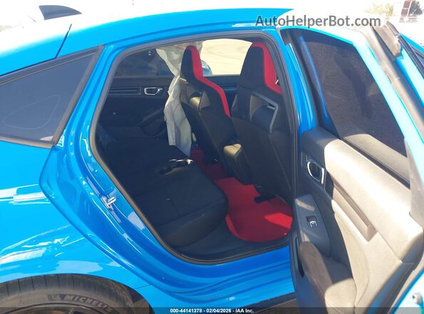JHMFL5G40PX000295 2023 HONDA CIVIC TYPE R Синий Вид наклейки с VIN-кодом
