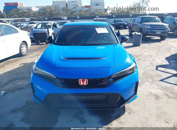 JHMFL5G40PX000295 2023 HONDA CIVIC TYPE R Синий Вид задней части салона