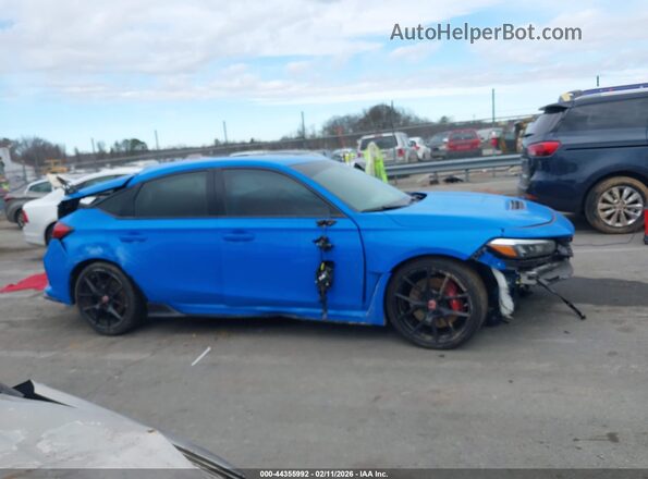 JHMFL5G49RX002954 2024 HONDA CIVIC TYPE R Light Blue Вид задней части салона