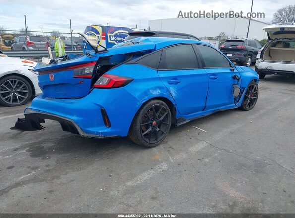 JHMFL5G49RX002954 2024 HONDA CIVIC TYPE R Light Blue Задняя правая четверть
