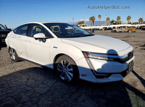 JHMZC5F10KC005257 2019 HONDA CLARITY Белый Передняя правая четверть