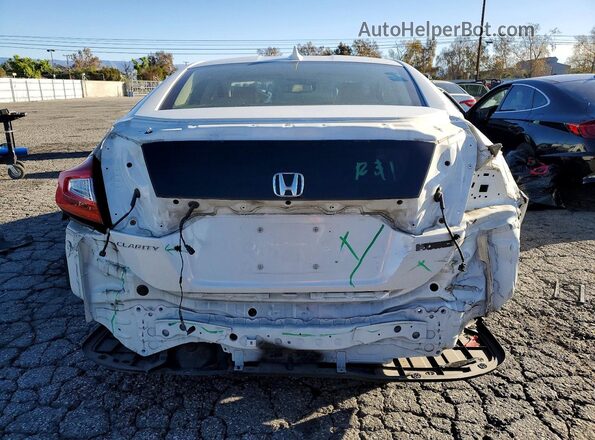 JHMZC5F10KC005257 2019 HONDA CLARITY Белый Вид сзади