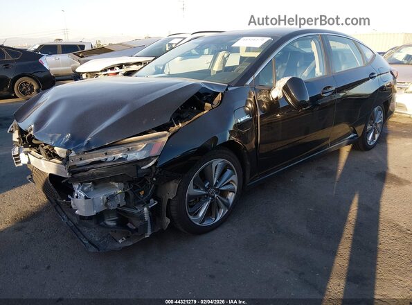 JHMZC5F11JC009462 2018 HONDA CLARITY PLUG-IN HYBRID Черный Передняя левая четверть