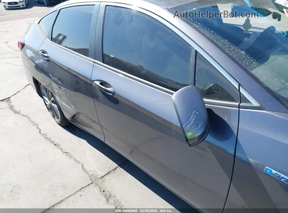 JHMZC5F11KC005221 2019 HONDA CLARITY PLUG-IN HYBRID Серый Вид щитка приборов
