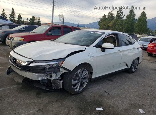 JHMZC5F11KC005591 2019 HONDA CLARITY Белый Передняя левая четверть