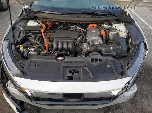 JHMZC5F11KC005591 2019 HONDA CLARITY Белый Вид задней части салона