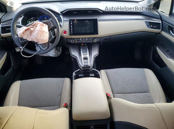 JHMZC5F11KC005591 2019 HONDA CLARITY Белый Вид панели приборов