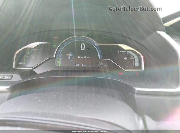 JHMZC5F13JC007440 2018 HONDA CLARITY PLUG-IN HYBRID Черный Вид задних сидений