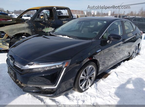 JHMZC5F13JC007440 2018 HONDA CLARITY PLUG-IN HYBRID Черный Передняя левая четверть