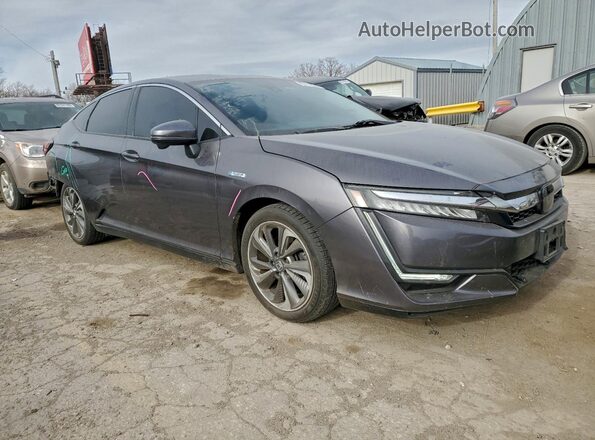 JHMZC5F14KC003074 2019 HONDA CLARITY Серый Передняя правая четверть