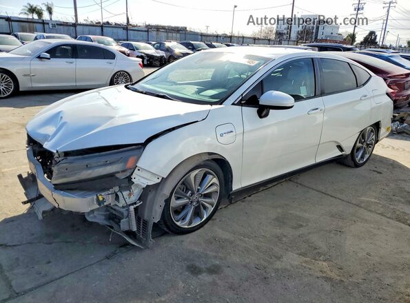 JHMZC5F15JC008802 2018 HONDA CLARITY White Przód lewy