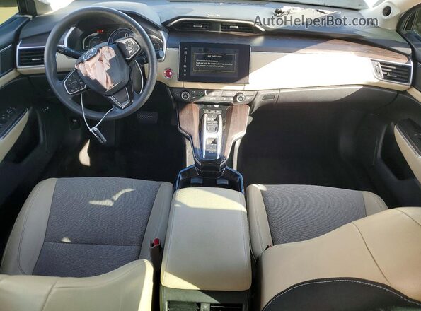 JHMZC5F15JC008802 2018 HONDA CLARITY White Widok deski rozdzielczej