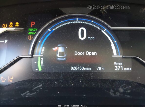 JHMZC5F19MC001422 2021 HONDA CLARITY PLUG-IN HYBRID Silver 