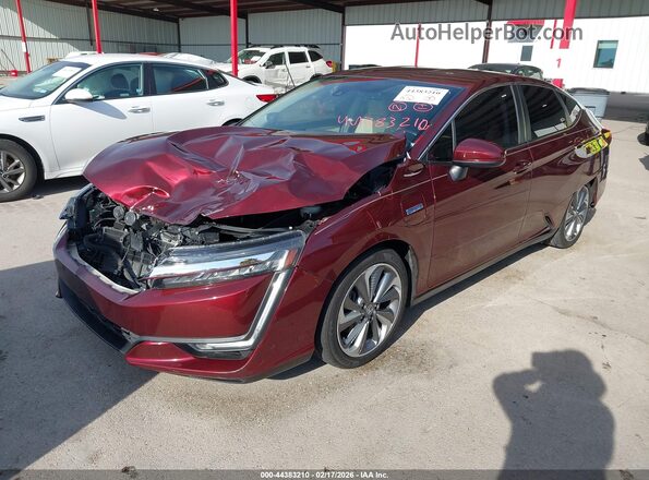 JHMZC5F30JC000298 2018 HONDA CLARITY PLUG-IN HYBRID Red Przód lewy