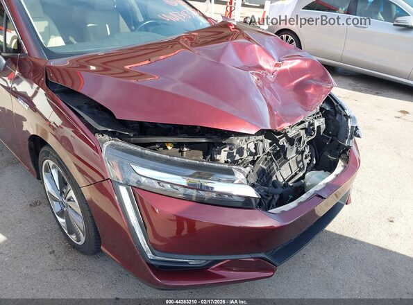 JHMZC5F30JC000298 2018 HONDA CLARITY PLUG-IN HYBRID Red 