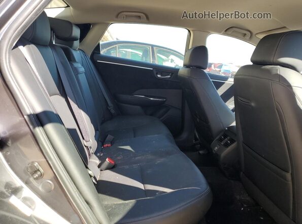 JHMZC5F30JC017201 2018 HONDA CLARITY Gray უკანა სავარძლების ხედი