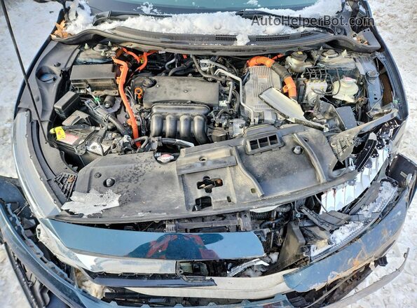 JHMZC5F31JC003890 2018 HONDA CLARITY Синий Вид задней части салона