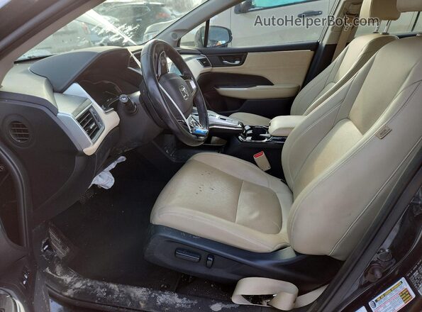 JHMZC5F31JC003890 2018 HONDA CLARITY Синий Вид салона спереди