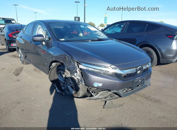 JHMZC5F31MC001383 2021 HONDA CLARITY PLUG-IN HYBRID Серый Передняя правая четверть