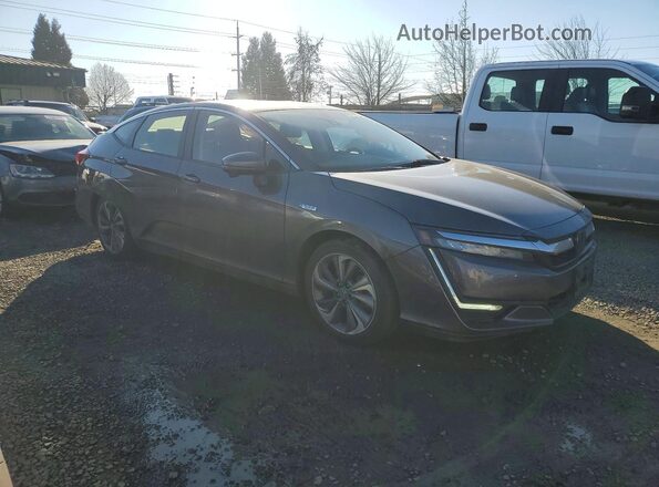 JHMZC5F33KC000748 2019 HONDA CLARITY Серый Передняя правая четверть