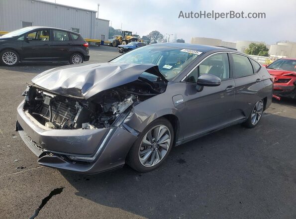 JHMZC5F36JC016862 2018 HONDA CLARITY Gray Przód lewy