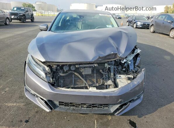 JHMZC5F36JC016862 2018 HONDA CLARITY Gray Widok z przodu