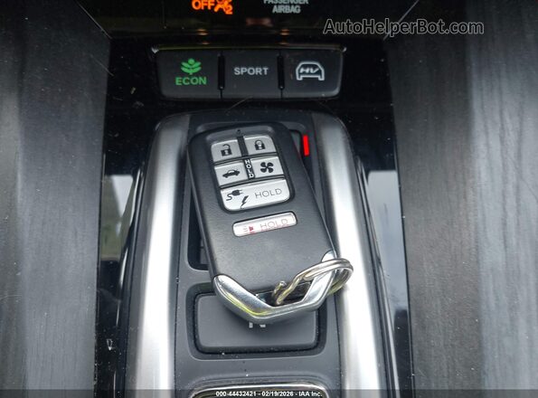JHMZC5F38JC020718 2018 HONDA CLARITY PLUG-IN HYBRID Gray Widok deski rozdzielczej