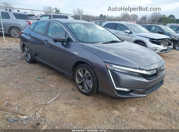 JHMZC5F38JC020718 2018 HONDA CLARITY PLUG-IN HYBRID Gray Przód prawy