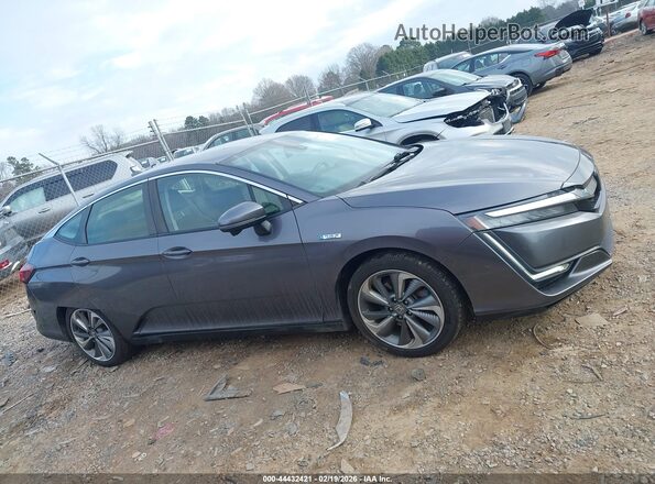 JHMZC5F38JC020718 2018 HONDA CLARITY PLUG-IN HYBRID Gray Widok wnętrza z tyłu
