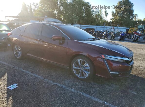 JHMZC5F3XKC005123 2019 HONDA CLARITY Red Przód prawy