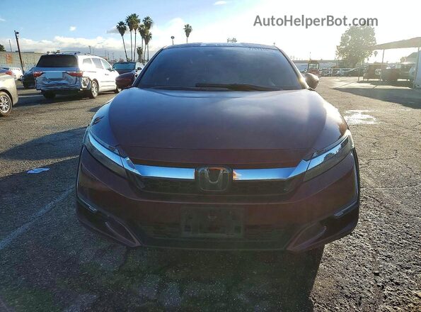 JHMZC5F3XKC005123 2019 HONDA CLARITY Red Widok z przodu