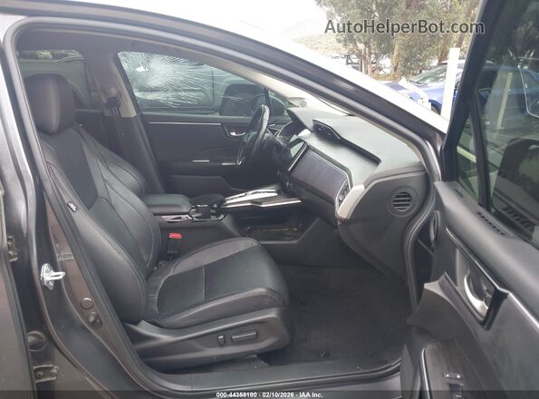 JHMZC5F3XKC006255 2019 HONDA CLARITY PLUG-IN HYBRID Серый Вид салона спереди