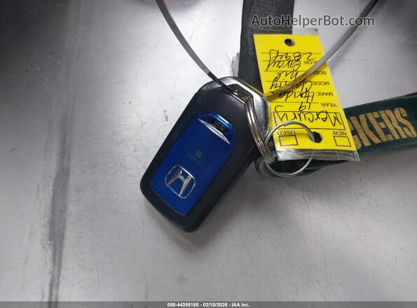 JHMZC5F3XKC006255 2019 HONDA CLARITY PLUG-IN HYBRID Серый Вид панели приборов