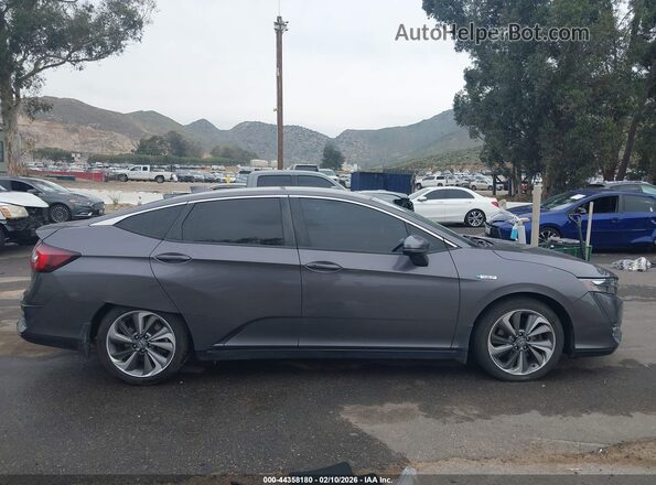 JHMZC5F3XKC006255 2019 HONDA CLARITY PLUG-IN HYBRID Серый Вид задней части салона