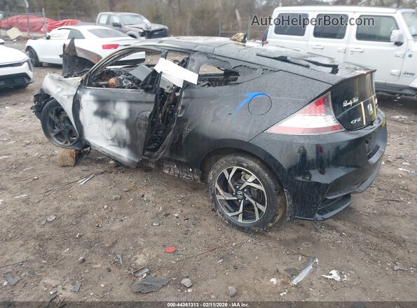 JHMZF1D46GS001451 2016 HONDA CR-Z Черный Задняя левая четверть